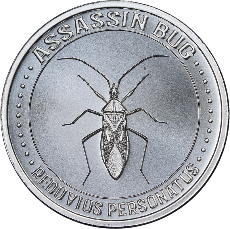 Assassin Bug 1 oz .999 Silver Round by Intaglio Mint Uncirculated (1 of 2)