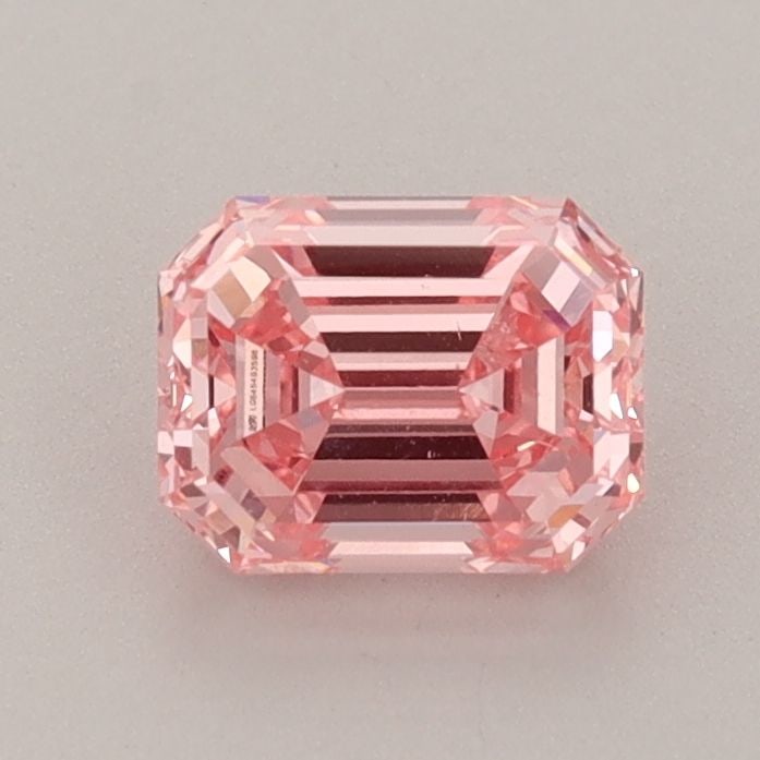 Loose Diamond - EMERALD 0.91ct Fancy Vivid Pink VS1: Loose Diamond - EMERALD 0.91ct Fancy Vivid Pink VS1 Source: This is a real non-mined Diamond that has been grown in a lab Shape: EMERALD Carats: 0.91 Color: Fancy Vivid Pink Certification: IGI Video: