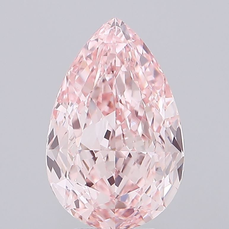Loose Diamond - PEAR 4.12ct Fancy Vivid Pink VS1: Loose Diamond - PEAR 4.12ct Fancy Vivid Pink VS1 Source: This is a real non-mined Diamond that has been grown in a lab Shape: PEAR Carats: 4.12 Color: Fancy Vivid Pink Certification: IGI Video: Video