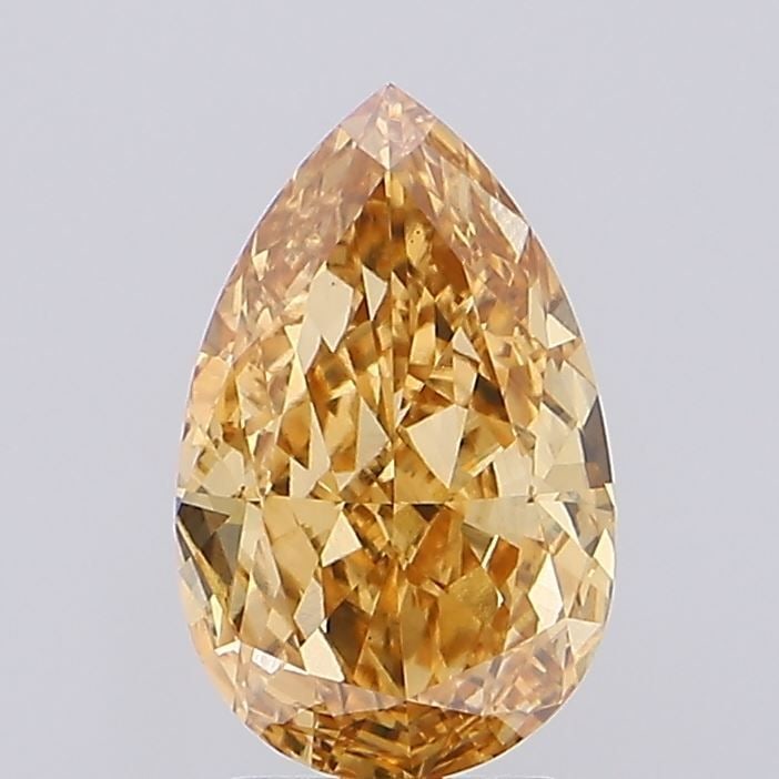 Loose Diamond - PEAR 2.77ct Fancy Yellowish Brown VS1 (1 of 1)