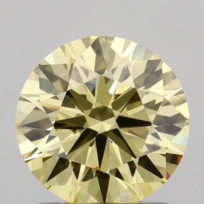 Ideal Loose Diamond - ROUND 1.27ct Fancy Intense Yellow VVS2: Ideal Loose Diamond - ROUND 1.27ct Fancy Intense Yellow VVS2 Source: This is a real non-mined Diamond that has been grown in a lab Shape: ROUND Carats: 1.27 Color: Fancy Intense Yellow Certification: 