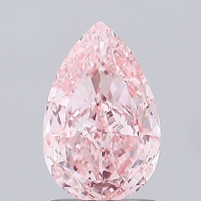 Loose Diamond - PEAR 1.39ct Fancy Vivid Pink VS1: Loose Diamond - PEAR 1.39ct Fancy Vivid Pink VS1 Source: This is a real non-mined Diamond that has been grown in a lab Shape: PEAR Carats: 1.39 Color: Fancy Vivid Pink Certification: IGI Video:
