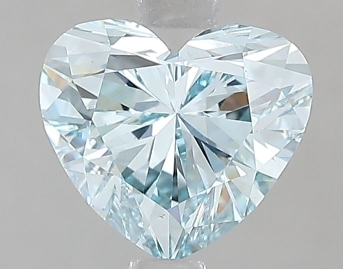 Loose Diamond - HEART 1.56ct Fancy Intense Green Blue VVS2: Loose Diamond - HEART 1.56ct Fancy Intense Green Blue VVS2 Source: This is a real non-mined Diamond that has been grown in a lab Shape: HEART Carats: 1.56 Color: Fancy Intense Green Blue