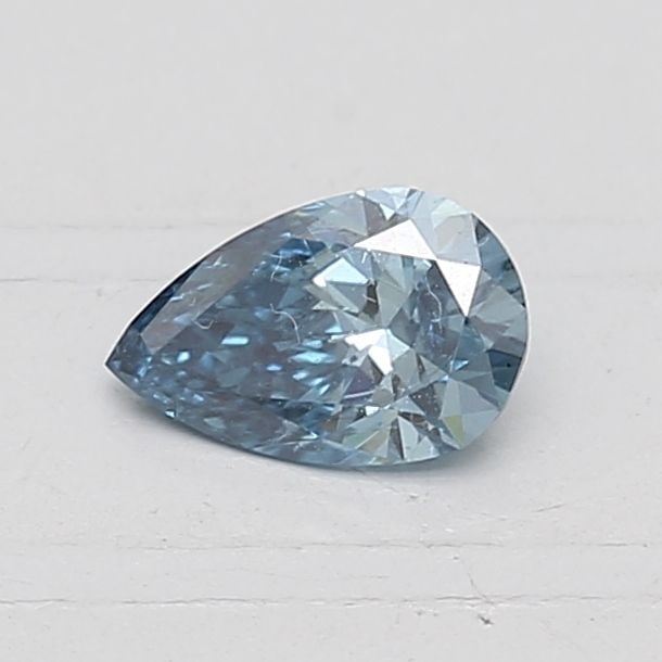 Loose Diamond - PEAR 0.36ct Fancy Vivid Blue VVS2: Loose Diamond - PEAR 0.36ct Fancy Vivid Blue VVS2 Source: This is a real non-mined Diamond that has been grown in a lab Shape: PEAR Carats: 0.36 Color: Fancy Vivid Blue Certification: IGI Video: