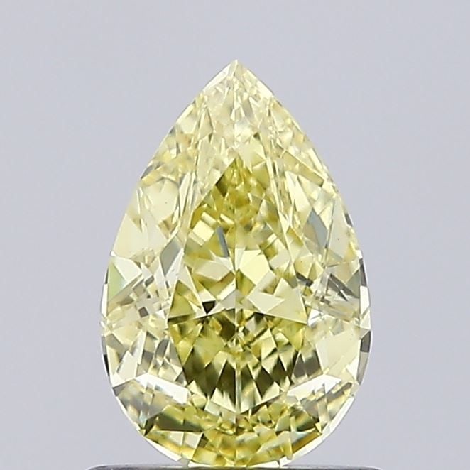 Loose Diamond - PEAR 1.0ct Fancy Intense Yellow VS1: Loose Diamond - PEAR 1.0ct Fancy Intense Yellow VS1 Source: This is a real non-mined Diamond that has been grown in a lab Shape: PEAR Carats: 1.0 Color: Fancy Intense Yellow Certification: IGI Video: