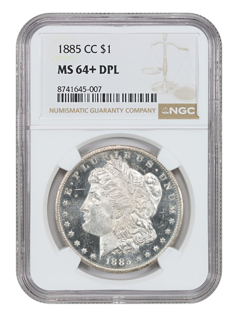 Carson City 1885 CC Morgan Dollar NGC MS64 DMPL (1 of 6)