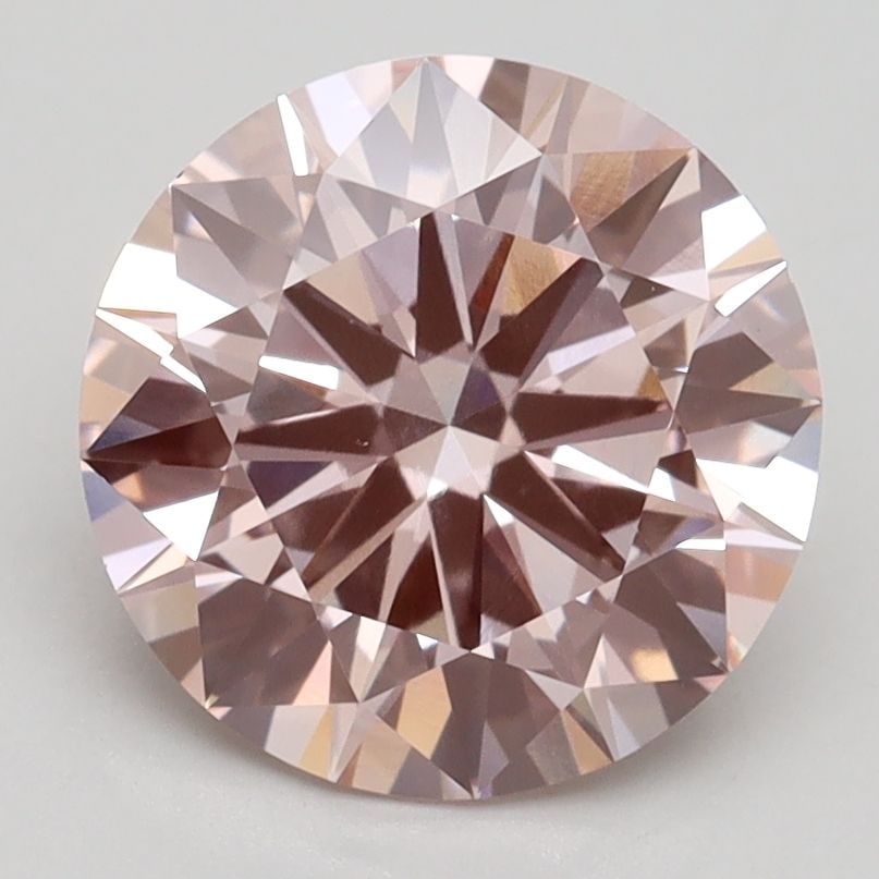 Ideal Loose Diamond - ROUND 2.7ct Fancy Intense Pink VS1: Ideal Loose Diamond - ROUND 2.7ct Fancy Intense Pink VS1 Source: This is a real non-mined Diamond that has been grown in a lab Shape: ROUND Carats: 2.7 Color: Fancy Intense Pink Certification: IGI