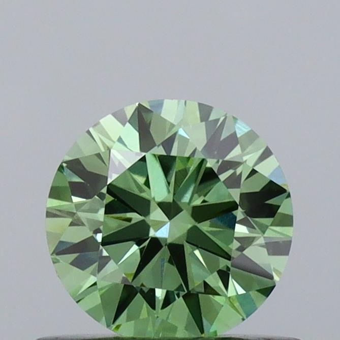 Ideal Loose Diamond - ROUND 0.51ct Fancy Vivid Green VS1: Ideal Loose Diamond - ROUND 0.51ct Fancy Vivid Green VS1 Source: This is a real non-mined Diamond that has been grown in a lab Shape: ROUND Carats: 0.51 Color: Fancy Vivid Green Certification: IGI