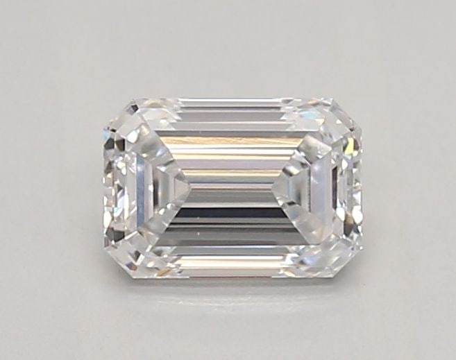Loose Diamond - EMERALD 0.61ct D VVS2: Loose Diamond - EMERALD 0.61ct D VVS2 Source: This is a real non-mined Diamond that has been grown in a lab Shape: EMERALD Carats: 0.61 Color: D Clarity: VVS2 Certification: IGI Video: