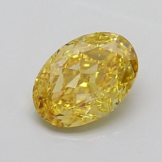Loose Diamond - OVAL 1.34ct Fancy Vivid Yellow VS1: Loose Diamond - OVAL 1.34ct Fancy Vivid Yellow VS1 Source: This is a real non-mined Diamond that has been grown in a lab Shape: OVAL Carats: 1.34 Color: Fancy Vivid Yellow Certification: IGI Video:
