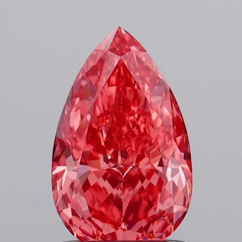 Loose Diamond - PEAR 1.06ct Fancy Vivid Pink VS1: Loose Diamond - PEAR 1.06ct Fancy Vivid Pink VS1 Source: This is a real non-mined Diamond that has been grown in a lab Shape: PEAR Carats: 1.06 Color: Fancy Vivid Pink Certification: IGI Video: Video