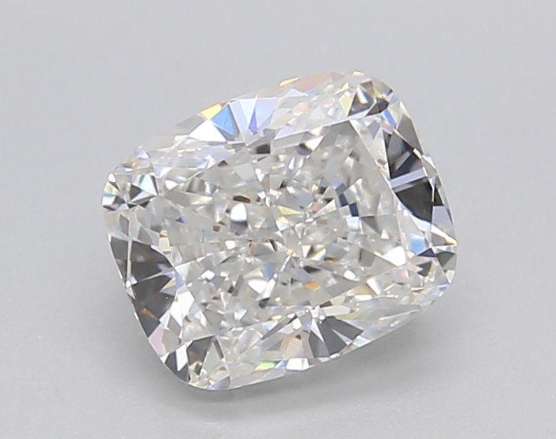 Loose Diamond - CUSHION BRILLIANT 1.51ct E VS1: Loose Diamond - CUSHION BRILLIANT 1.51ct E VS1 Source: This is a real non-mined Diamond that has been grown in a lab Shape: CUSHION BRILLIANT Carats: 1.51 Color: E Clarity: VS1 Certification: NONE Vid