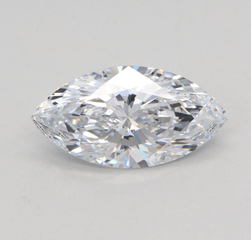 Loose Diamond - MARQUISE 0.9ct E VS1: Loose Diamond - MARQUISE 0.9ct E VS1 Source: This is a real non-mined Diamond that has been grown in a lab Shape: MARQUISE Carats: 0.9 Color: E Clarity: VS1 Certification: IGI Video: