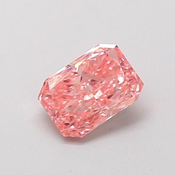 Loose Diamond - RADIANT 0.51ct Fancy Vivid Pink VVS2: Loose Diamond - RADIANT 0.51ct Fancy Vivid Pink VVS2 Source: This is a real non-mined Diamond that has been grown in a lab Shape: RADIANT Carats: 0.51 Color: Fancy Vivid Pink Certification: IGI