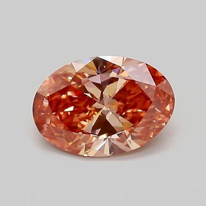 Loose Diamond - OVAL 1.01ct Fancy Intense Brown Pink VVS2: Loose Diamond - OVAL 1.01ct Fancy Intense Brown Pink VVS2 Source: This is a real non-mined Diamond that has been grown in a lab Shape: OVAL Carats: 1.01 Color: Fancy Intense Brown Pink Certification: