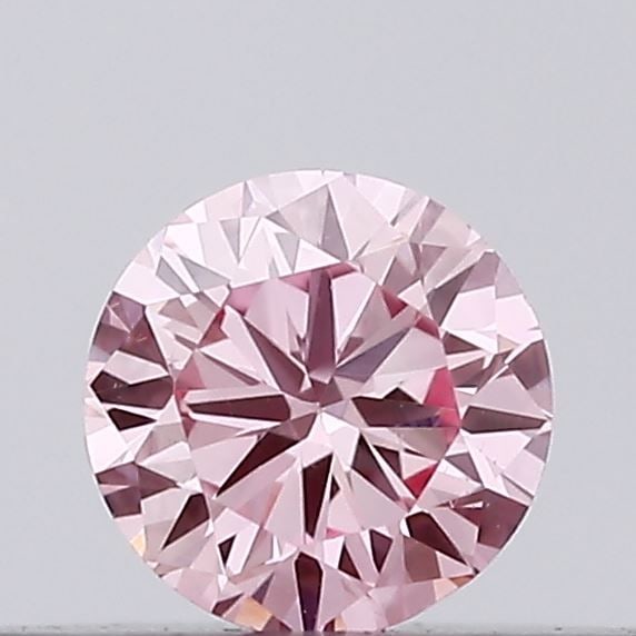 Loose Diamond - ROUND 0.12ct Fancy Vivid Pink VS2: Loose Diamond - ROUND 0.12ct Fancy Vivid Pink VS2 Source: This is a real non-mined Diamond that has been grown in a lab Shape: ROUND Carats: 0.12 Color: Fancy Vivid Pink Certification: IGI Video: