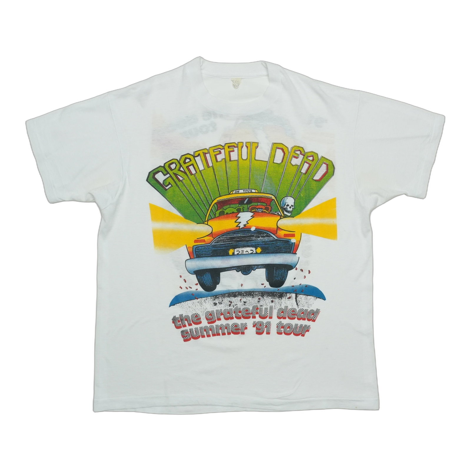 Vintage 1991 Grateful Dead White 50 50 Tour Tee (1 of 7)
