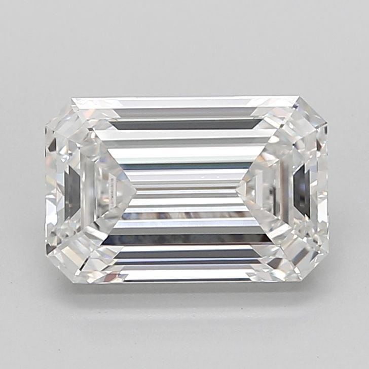 Loose Diamond - EMERALD 3.03ct E VVS2: Loose Diamond - EMERALD 3.03ct E VVS2 Source: This is a real non-mined Diamond that has been grown in a lab Shape: EMERALD Carats: 3.03 Color: E Clarity: VVS2 Certification: IGI Video: