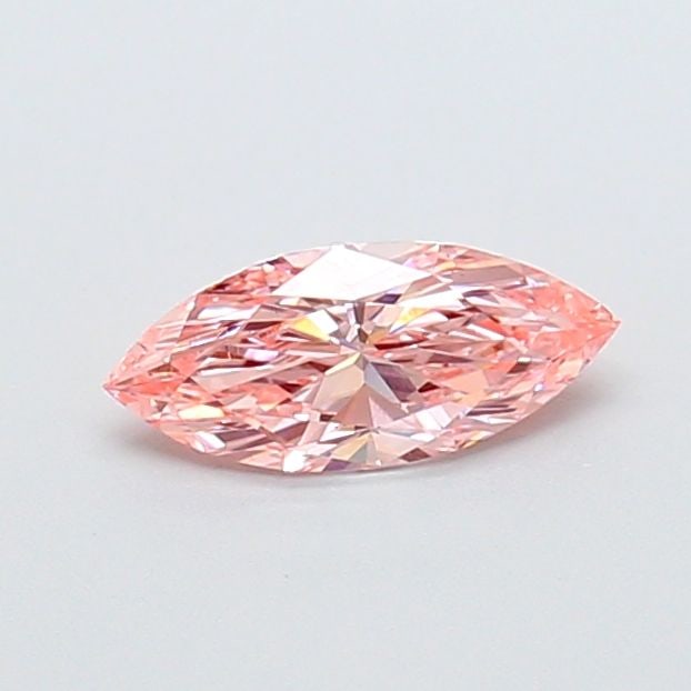 Loose Diamond - MARQUISE 0.56ct Fancy Vivid Pink VS1: Loose Diamond - MARQUISE 0.56ct Fancy Vivid Pink VS1 Source: This is a real non-mined Diamond that has been grown in a lab Shape: MARQUISE Carats: 0.56 Color: Fancy Vivid Pink Certification: IGI Video