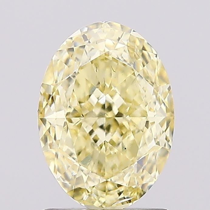 Loose Diamond - OVAL 1.59ct Fancy Intense Yellow SI1: Loose Diamond - OVAL 1.59ct Fancy Intense Yellow SI1 Source: This is a real non-mined Diamond that has been grown in a lab Shape: OVAL Carats: 1.59 Color: Fancy Intense Yellow Certification: IGI