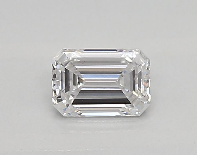 Loose Diamond - EMERALD 0.45ct D VS1: Loose Diamond - EMERALD 0.45ct D VS1 Source: This is a real non-mined Diamond that has been grown in a lab Shape: EMERALD Carats: 0.45 Color: D Clarity: VS1 Certification: IGI Video: