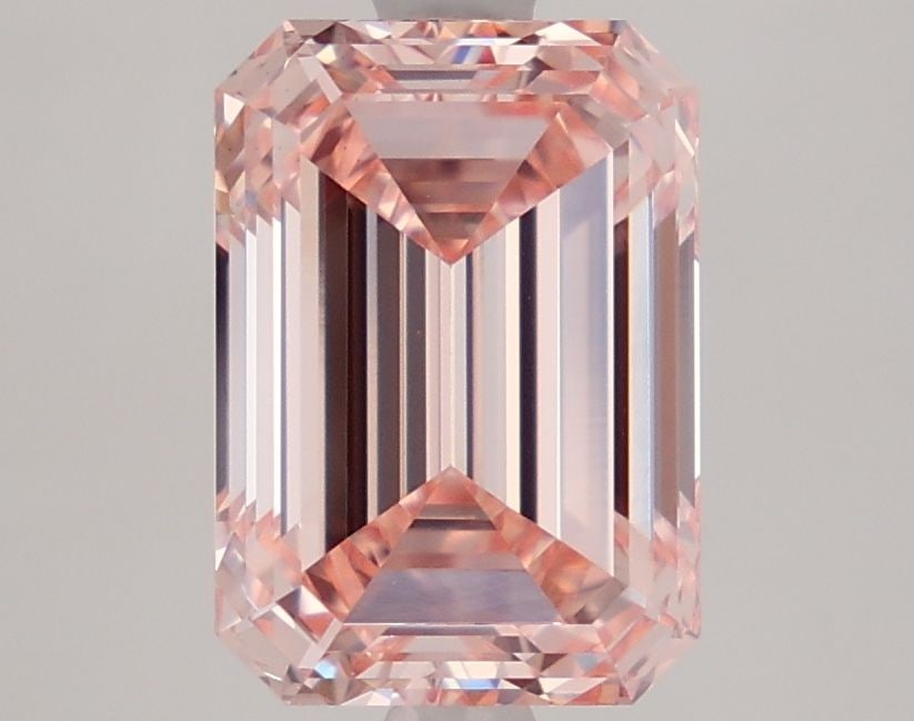 Loose Diamond - EMERALD 3.04ct Fancy Intense Pink VS1 (1 of 1)