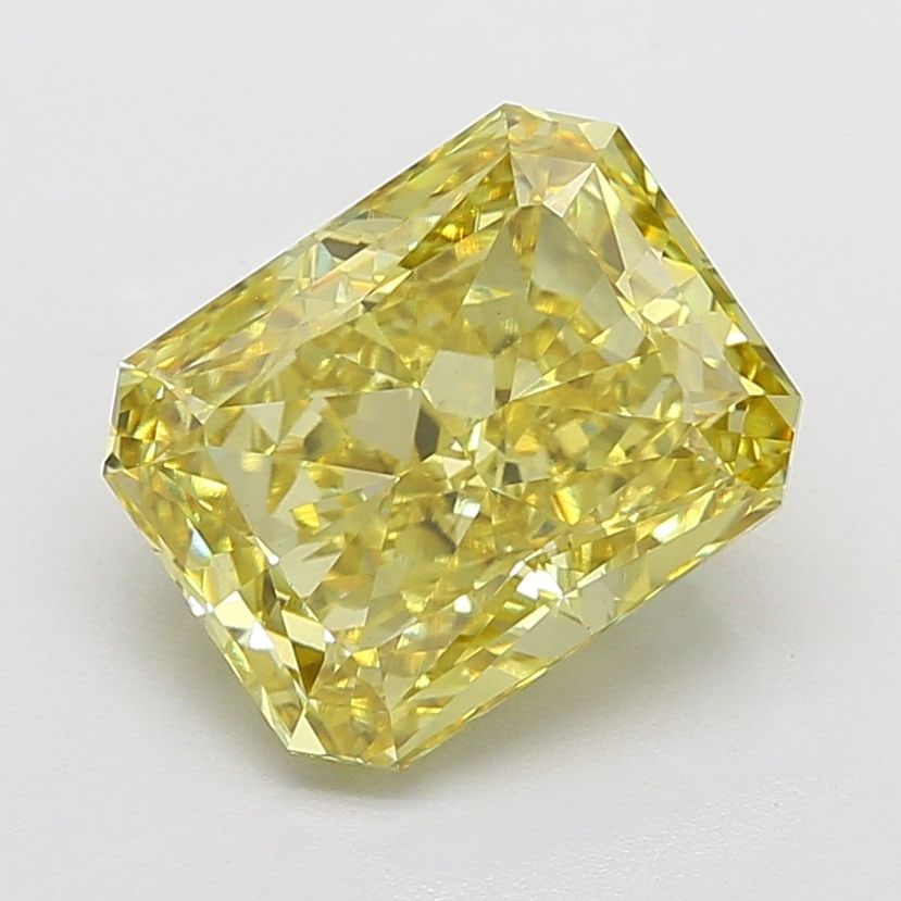 Loose Diamond - RADIANT 7.09ct Fancy Intense Yellow VS1: Loose Diamond - RADIANT 7.09ct Fancy Intense Yellow VS1 Source: This is a real non-mined Diamond that has been grown in a lab Shape: RADIANT Carats: 7.09 Color: Fancy Intense Yellow Certification: IGI