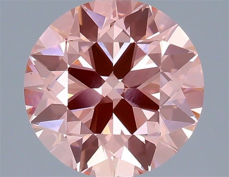 Ideal Loose Diamond - ROUND 1.98ct Fancy Vivid Pink VS1: Ideal Loose Diamond - ROUND 1.98ct Fancy Vivid Pink VS1 Source: This is a real non-mined Diamond that has been grown in a lab Shape: ROUND Carats: 1.98 Color: Fancy Vivid Pink Certification: IGI
