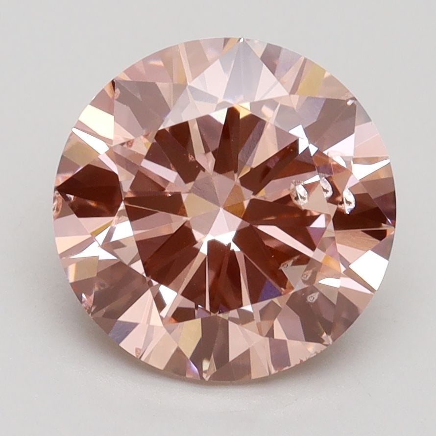 Loose Diamond - ROUND 3.0ct Fancy Intense Pink SI2: Loose Diamond - ROUND 3.0ct Fancy Intense Pink SI2 Source: This is a real non-mined Diamond that has been grown in a lab Shape: ROUND Carats: 3.0 Color: Fancy Intense Pink Certification: IGI Video: