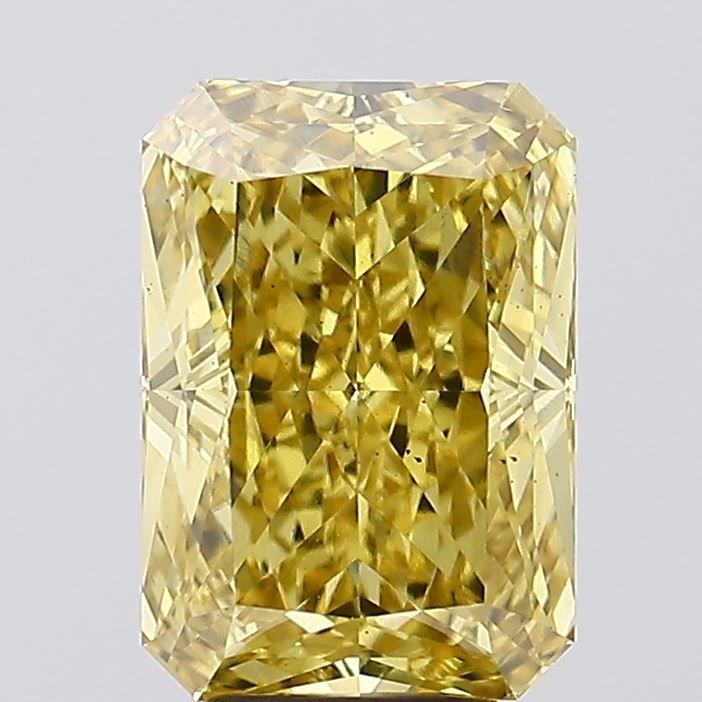 Loose Diamond - RADIANT 5.79ct Fancy Vivid Yellow VS2: Loose Diamond - RADIANT 5.79ct Fancy Vivid Yellow VS2 Source: This is a real non-mined Diamond that has been grown in a lab Shape: RADIANT Carats: 5.79 Color: Fancy Vivid Yellow Certification: IGI