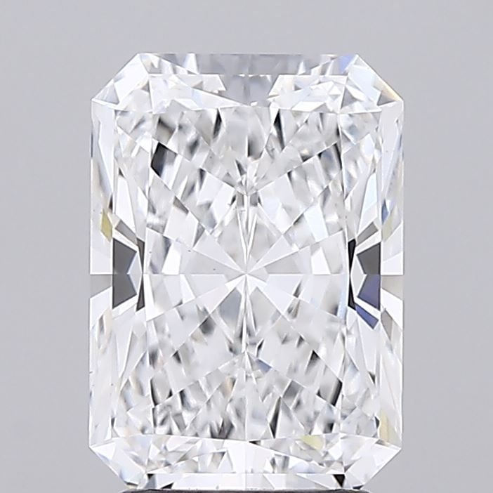 Loose Diamond - RADIANT 2.58ct D VVS2: Loose Diamond - RADIANT 2.58ct D VVS2 Source: This is a real non-mined Diamond that has been grown in a lab Shape: RADIANT Carats: 2.58 Color: D Clarity: VVS2 Certification: GCAL Video: Video Link