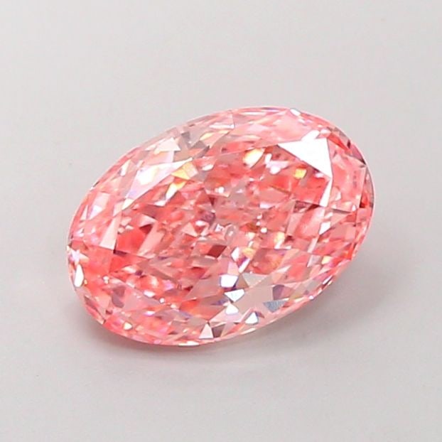 Loose Diamond - OVAL 2.11ct Fancy Vivid Pink VS1: Loose Diamond - OVAL 2.11ct Fancy Vivid Pink VS1 Source: This is a real non-mined Diamond that has been grown in a lab Shape: OVAL Carats: 2.11 Color: Fancy Vivid Pink Certification: IGI Video: