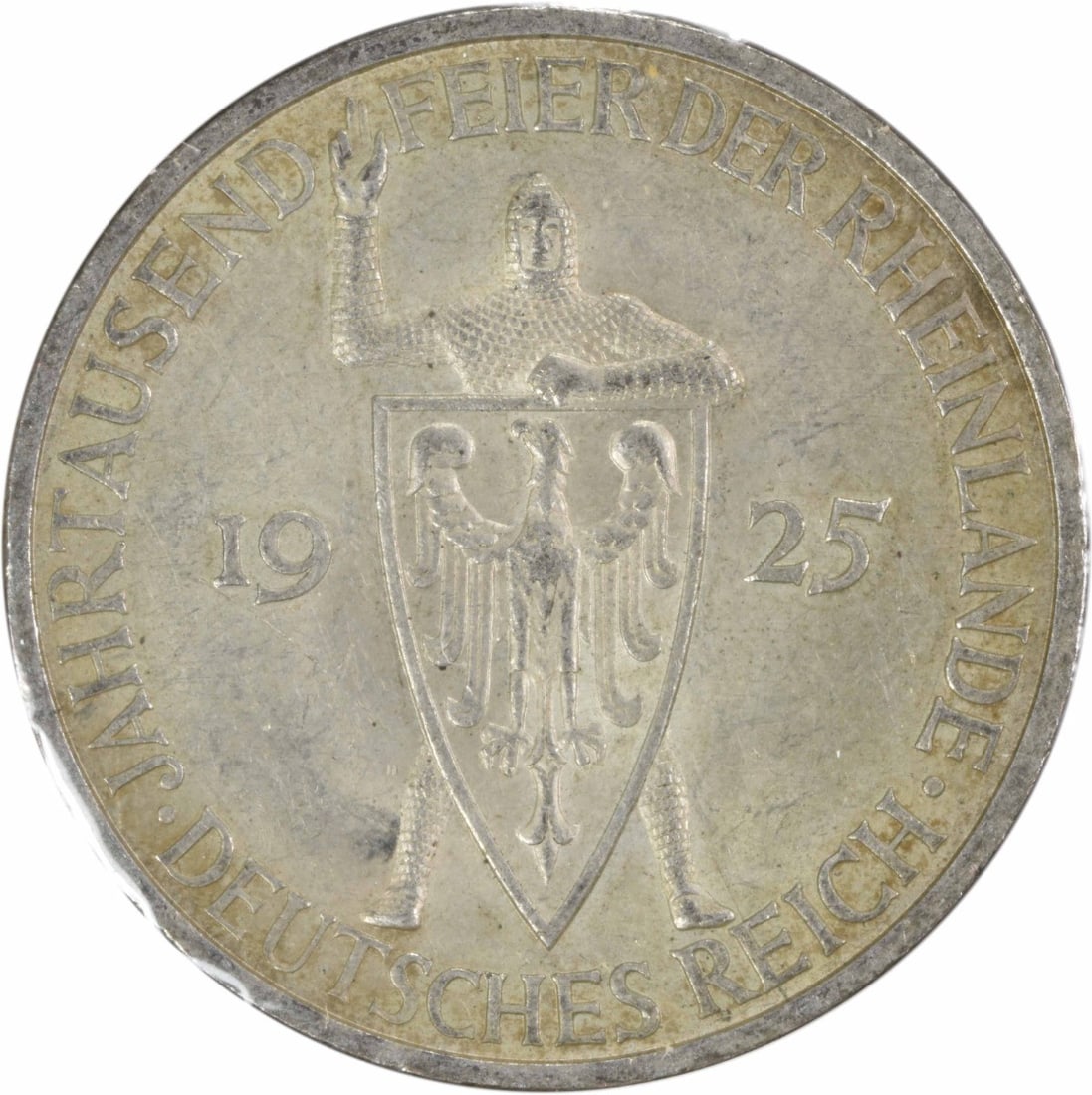 Germany 1925 Weimar Republic 5 Mark KM47 AU Grade Uncertified Coin (1 of 2)