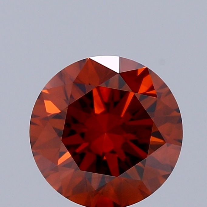Loose Diamond - ROUND 1.0ct Fancy Deep Brownish Orange VS1 (1 of 1)