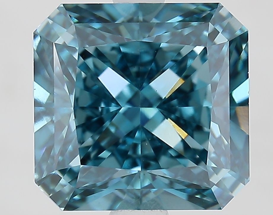Loose Diamond - SQUARE RADIANT 3.63ct Fancy Vivid Blue VVS2: Loose Diamond - SQUARE RADIANT 3.63ct Fancy Vivid Blue VVS2 Source: This is a real non-mined Diamond that has been grown in a lab Shape: SQUARE RADIANT Carats: 3.63 Color: Fancy Vivid Blue