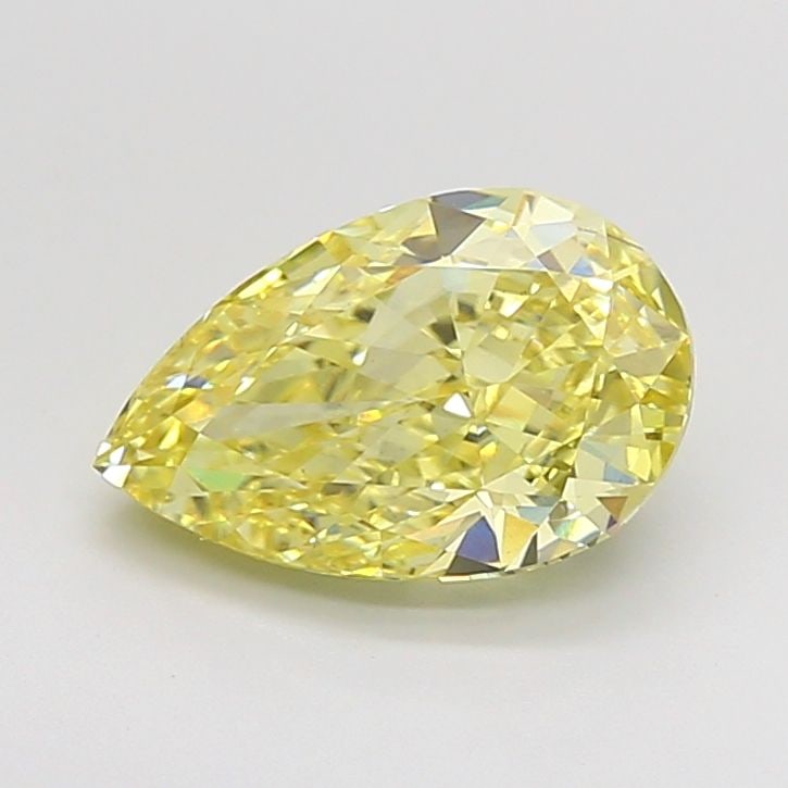 Loose Diamond - PEAR 3.05ct Fancy Intense Yellow VS1: Loose Diamond - PEAR 3.05ct Fancy Intense Yellow VS1 Source: This is a real non-mined Diamond that has been grown in a lab Shape: PEAR Carats: 3.05 Color: Fancy Intense Yellow Certification: IGI