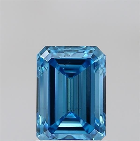 Loose Diamond - EMERALD 1.02ct Fancy Vivid Blue VS2: Loose Diamond - EMERALD 1.02ct Fancy Vivid Blue VS2 Source: This is a real non-mined Diamond that has been grown in a lab Shape: EMERALD Carats: 1.02 Color: Fancy Vivid Blue Certification: IGI Video: