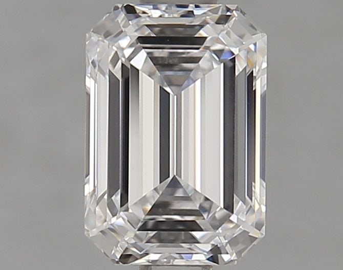 Loose Diamond - EMERALD 1.06ct D VVS1: Loose Diamond - EMERALD 1.06ct D VVS1 Source: This is a real non-mined Diamond that has been grown in a lab Shape: EMERALD Carats: 1.06 Color: D Clarity: VVS1 Certification: IGI Video: