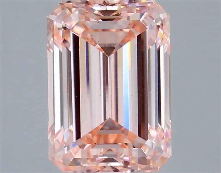 Loose Diamond - EMERALD 4.0ct Fancy Intense Pink VS2 (1 of 1)