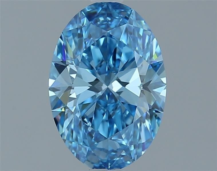Loose Diamond - OVAL 1.0ct Fancy Vivid Blue VVS2: Loose Diamond - OVAL 1.0ct Fancy Vivid Blue VVS2 Source: This is a real non-mined Diamond that has been grown in a lab Shape: OVAL Carats: 1.0 Color: Fancy Vivid Blue Certification: IGI Video: Video