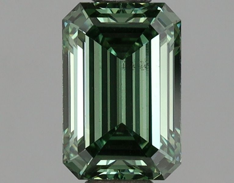 Loose Diamond - EMERALD 1.05ct Fancy Green VS2: Loose Diamond - EMERALD 1.05ct Fancy Green VS2 Source: This is a real non-mined Diamond that has been grown in a lab Shape: EMERALD Carats: 1.05 Color: Fancy Green Certification: NONE Video: Video