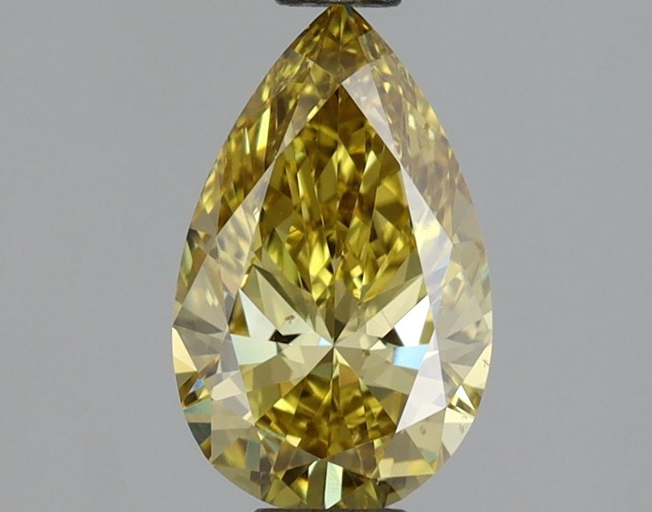 Loose Diamond - PEAR 1.0ct Fancy Deep Yellow VS1: Loose Diamond - PEAR 1.0ct Fancy Deep Yellow VS1 Source: This is a real non-mined Diamond that has been grown in a lab Shape: PEAR Carats: 1.0 Color: Fancy Deep Yellow Certification: NONE Additional