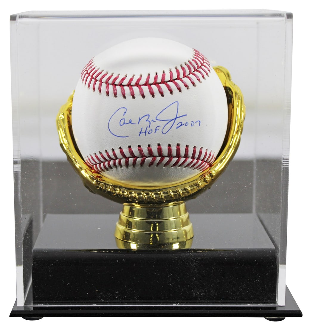Cal Ripken Jr. Signed Baseball with HOF 2007 Inscription Beckett Authenticated (1 of 4)