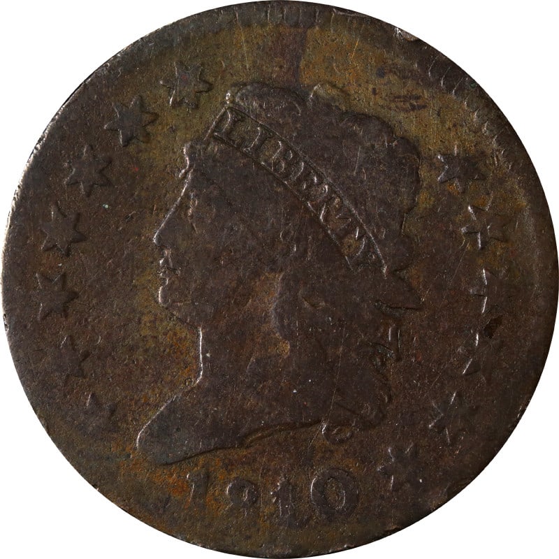 1810 United States Copper Large Cent (1 of 2)