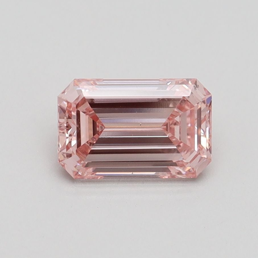 Loose Diamond - EMERALD 1.0ct Fancy Intense Pink VS2 (1 of 1)