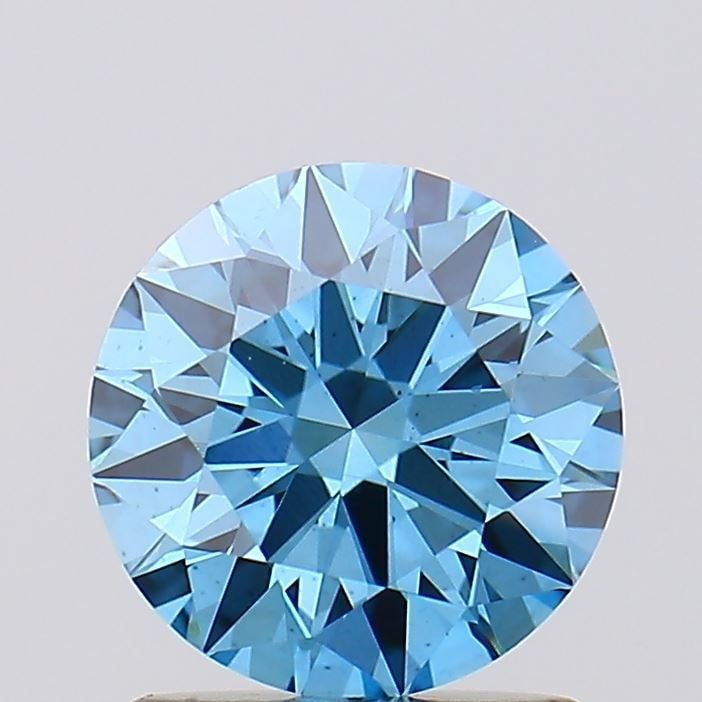 Ideal Loose Diamond - ROUND 1.25ct Fancy Vivid Blue VS2 (1 of 1)