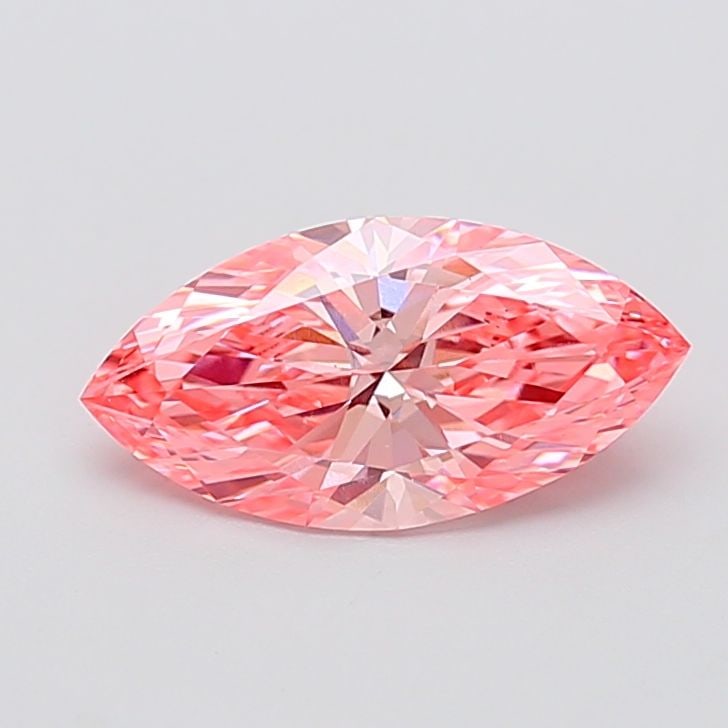 Loose Diamond - MARQUISE 2.01ct Fancy Vivid Pink VS1: Loose Diamond - MARQUISE 2.01ct Fancy Vivid Pink VS1 Source: This is a real non-mined Diamond that has been grown in a lab Shape: MARQUISE Carats: 2.01 Color: Fancy Vivid Pink Certification: IGI
