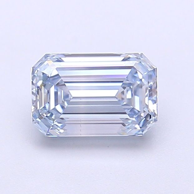 Loose Diamond - EMERALD 1.02ct Fancy Blue VS1: Loose Diamond - EMERALD 1.02ct Fancy Blue VS1 Source: This is a real non-mined Diamond that has been grown in a lab Shape: EMERALD Carats: 1.02 Color: Fancy Blue Certification: IGI Video: