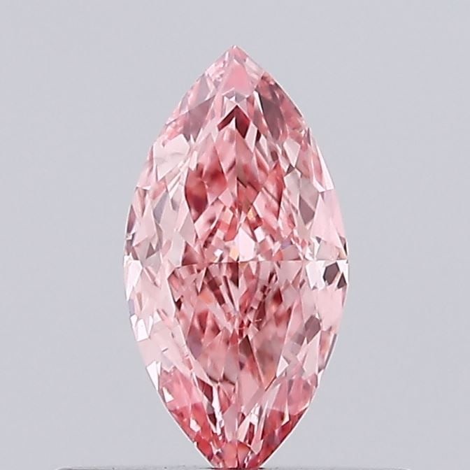 Loose Diamond - MARQUISE 0.37ct Fancy Intense Pink VVS2: Loose Diamond - MARQUISE 0.37ct Fancy Intense Pink VVS2 Source: This is a real non-mined Diamond that has been grown in a lab Shape: MARQUISE Carats: 0.37 Color: Fancy Intense Pink Certification: