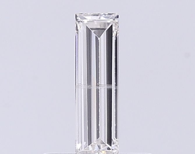 Loose Diamond - BAGUETTE 0.25ct F VS2: Loose Diamond - BAGUETTE 0.25ct F VS2 Source: This is a real non-mined Diamond that has been grown in a lab Shape: BAGUETTE Carats: 0.25 Color: F Clarity: VS2 Certification: NONE Video: Video Link